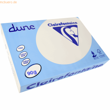 Bild von CLAIREFONTAINE Druckerpapier dune, Format DIN A3, 90 g/m², creme, 500 Blatt