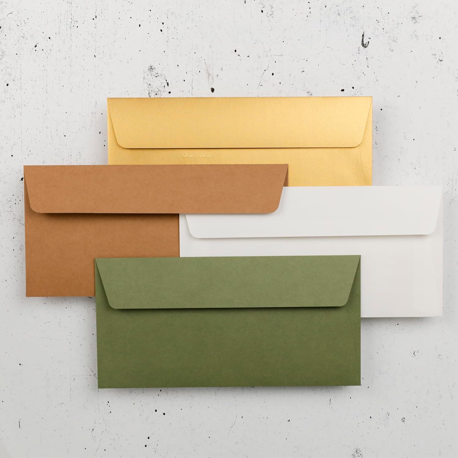 Bild von Clairefontaine 5465C - Packung mit 20 Umschläge Pollen, Format DL, 110 x 220mm, 120g, ideal für Einladungen und Korrespondenz, Blau, 1 Pack