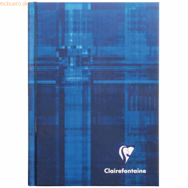 Bild von 5 x Clairefontaine Kladde A6 Hardcover 90g/qm 96 Blatt liniert farbig