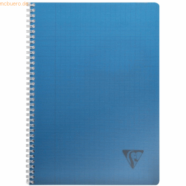 Bild von 10 x Clairefontaine Spiralbuch Linicolor A4 50 Blatt Seyes-Lineatur fa