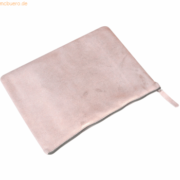 Bild von 2 x Clairefontaine Tasche Feder flach Leder 23x32cm copper