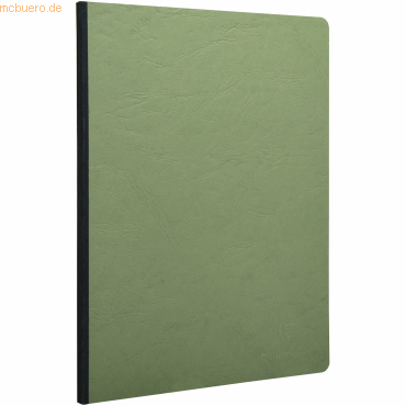 Bild von 5 x Clairefontaine Notizbuch A5 AgeBag Leinenoptik kariert 96 Blatt gr