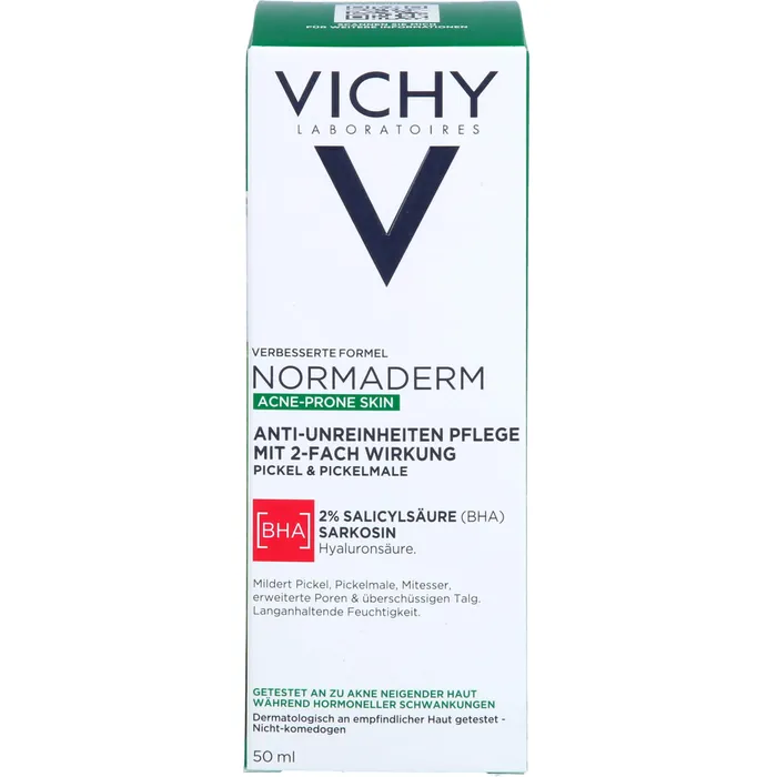 Bild von Vichy Normaderm Phytosolution – Tägliche Pflegecreme Für Fettige Und Zu Akne Neigende Haut, 50 Ml - One Size