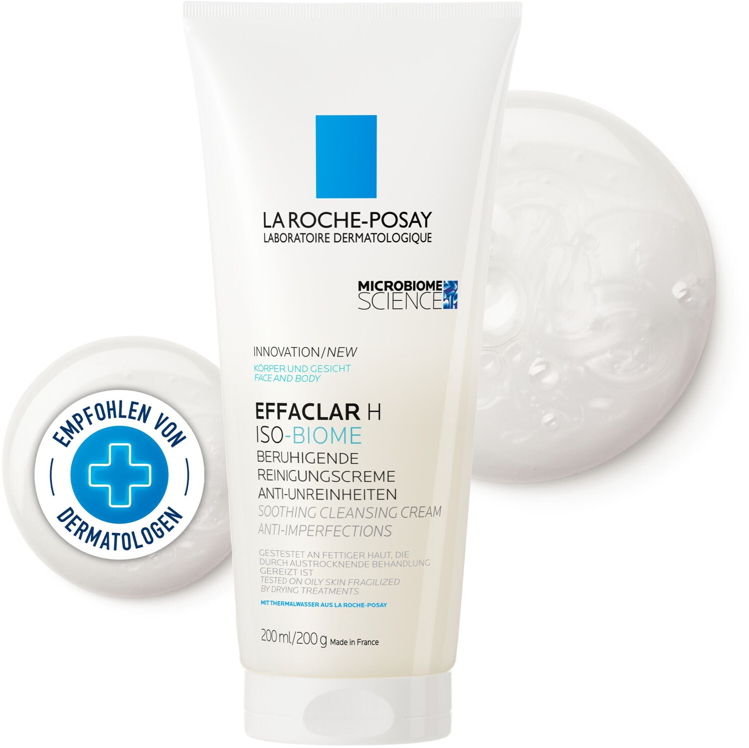 Bild von La Roche Posay Effaclar H Iso-Biome Reinigungscreme 200 ml - Bei unreiner Haut