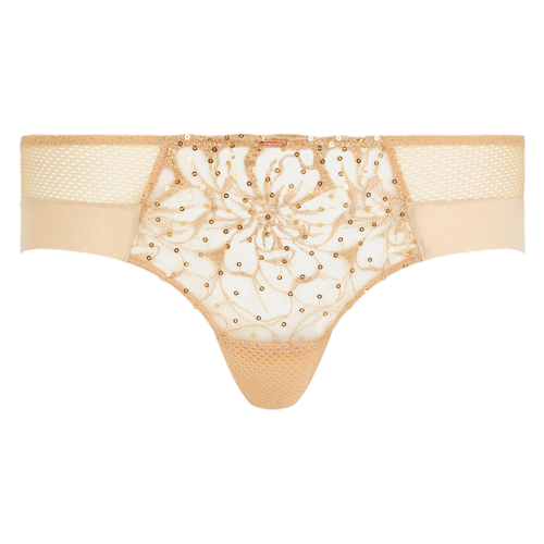Bild von CHANTELLE Fleurs Signature Brazilian Slip, Cut-Out, für Damen, beige, 38