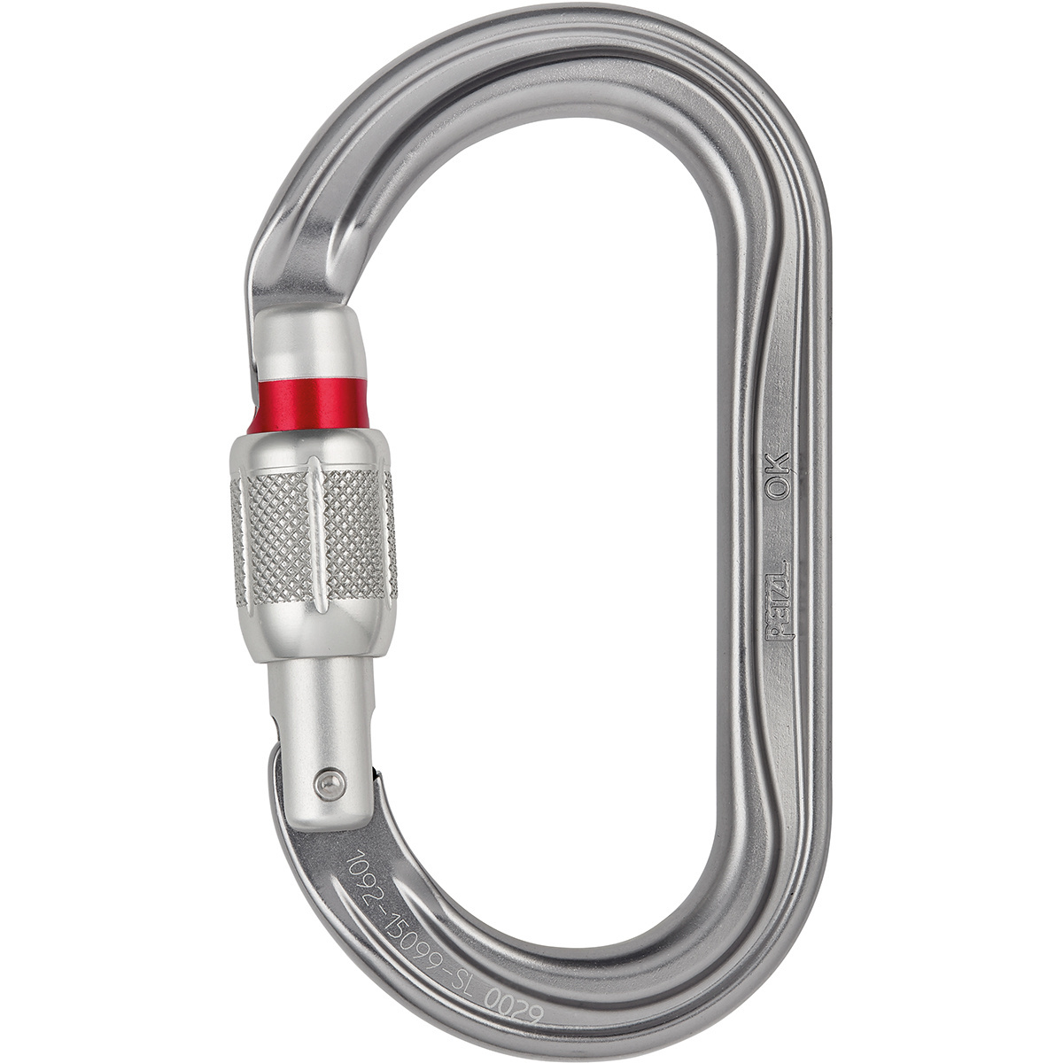 Bild von Petzl M33A SL. Karabiner Verschlußtyp: Schraubverschluss, Typ: Verschlusskarabiner, Form: D-förmig. Gewicht: 70 g. Menge pro Packung: 1 Stück(e) (M33A SL)