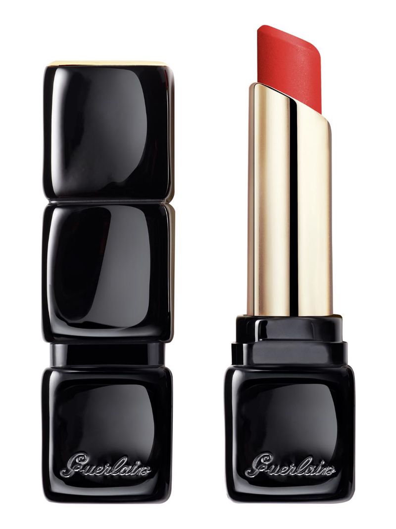 Bild von Guerlain - Kisskiss Tender Matte - 16h Komfort Leichter, Matter Lippenstift - kiss Kiss Tender Matte 520 Sexy Coral