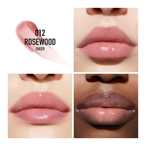 Bild von DIOR Addict Lip Maximizer Aufpolsternder Lipgloss – Sofortiger Und Langanhaltender Volumeneffekt 24 Stunden Feuchtigkeitspflege, Lippen Make-up, lipgloss, rosa (012 ROSEWOOD), glossy/glänzend/langanhaltend,