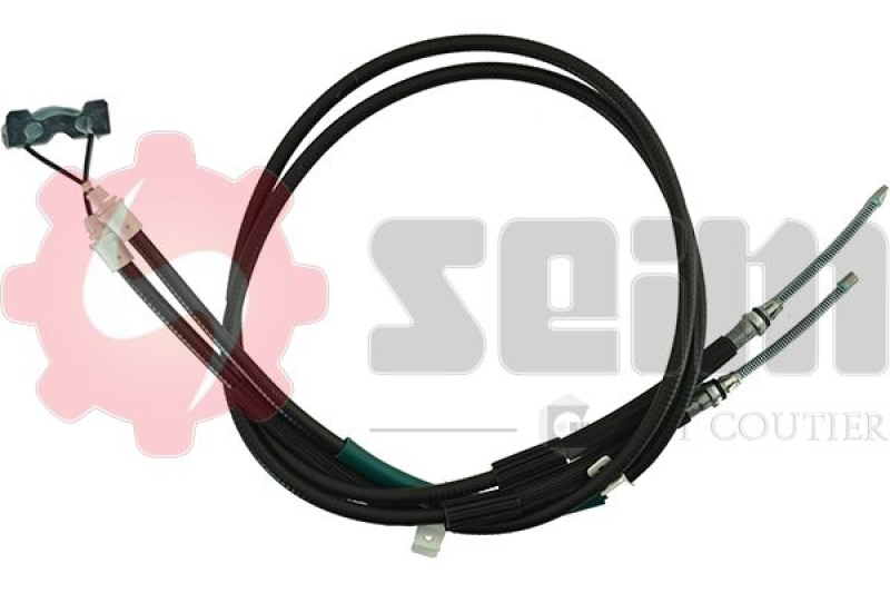 Bild von SEIM 554123 Handbremsseil Bremsseil, Seilzug Feststellbremse hinten 1627/1448+1575/1398 FORD: KA Hatchback, Puma Hatchback, FIESTA 4