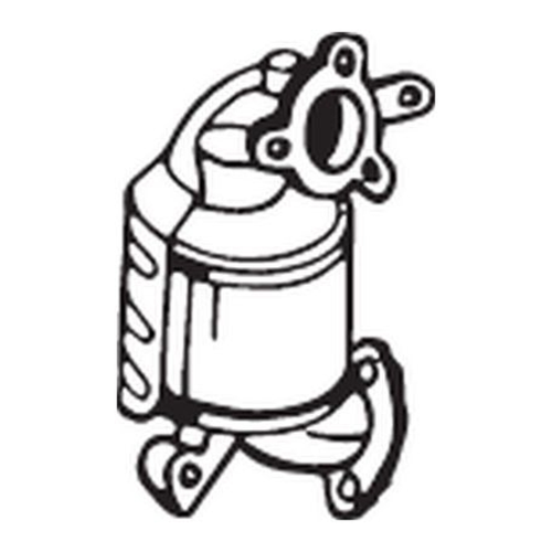 Bild von BOSAL 095-587 Rußpartikelfilter DPF