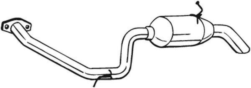Bild von BOSAL 228-163 Endschalldämpfer Endtopf, Auspuff Endtopf, Nachschalldämpfer TOYOTA: RAV4 III Off-Road