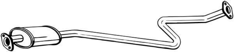 Bild von BOSAL 283-195 Mittelschalldämpfer MSD