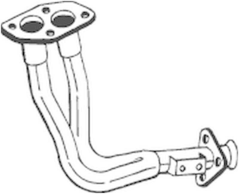 Bild von BOSAL Abgasrohr  für AUDI 8A0253101C 741-059
