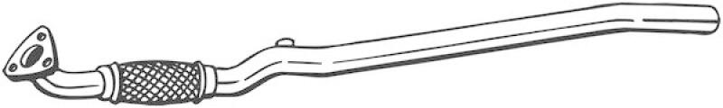 Bild von BOSAL Abgasrohr 800-335  OPEL,VAUXHALL,Corsa C Schrägheck (X01),Tigra TwinTop (X04),Corsa C Kastenwagen (X01),Corsa Mk II (C) Schrägheck (X01)