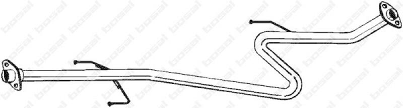 Bild von BOSAL Abgasrohr 937-011