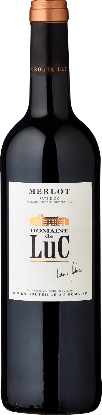 Bild von Domaine de Luc Merlot – Bio