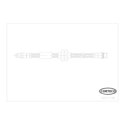 Bild von CORTECO 19037186 Bremsschläuche für Renault Master