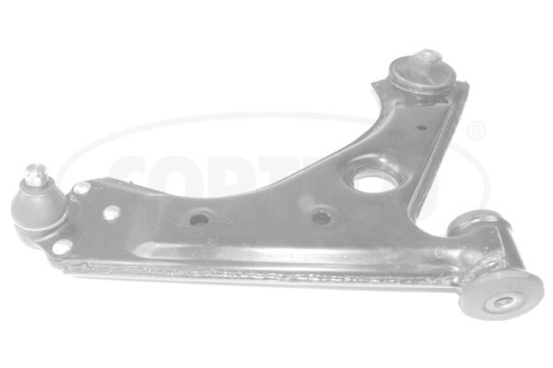 Bild von CORTECO 49399184 Querlenker Lenker, Radaufhängung, Dreieckslenker, Achslenker Vorderachse rechts Querlenker Stahlblech OPEL: Corsa D Hatchback