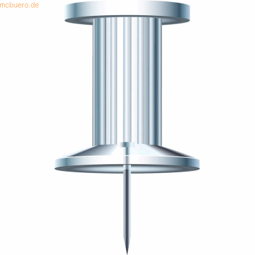 Bild von EXACOMPTA Pinnnadel Blisterbox 25x Pinnwandnadeln Push Pins Ø10mm 7mm Kristall 14712E, Stossnadeln und Reissnägel