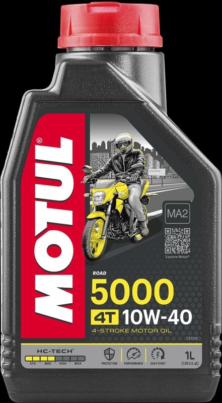 Bild von MOTUL Motoröl 10W-40, Inhalt: 1l, Teilsynthetiköl 104054