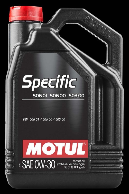 Bild von Motul Specific 506 01 506 00 503 00 0W-30 5l Motoröl 109684 VOLKSWAGEN: Passat B5 Estate, Golf 4, Golf 5, AUDI: A8 D3, A6 C6 Avant, A3 Sportback