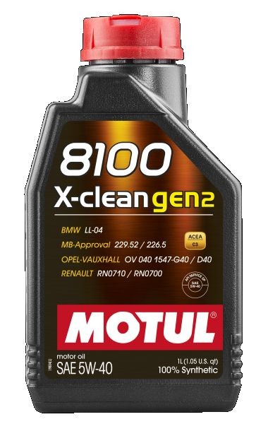 Bild von Motul X-CLEAN GEN2 5W-40 1l Motoröl 109761 BMW: X4, 7, 3 Saloon, OPEL: Astra K Hatchback, Astra K Sports Tourer, Insignia A Sports Tourer