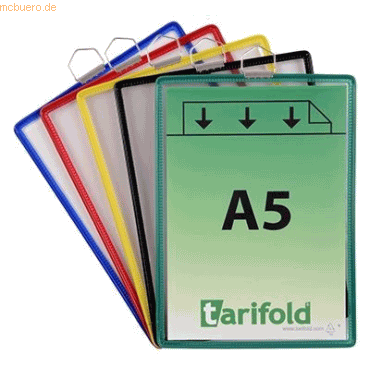 Bild von Tarifold, Informationsschild, Hängetafeln A5 quer sortiert 5 Stück