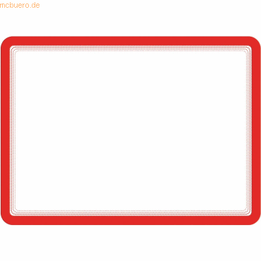 Bild von Tarifold Fächermappe Info-Rahmen A4 selbstklebend/Magnetverschluss VE=2 Stück rot.