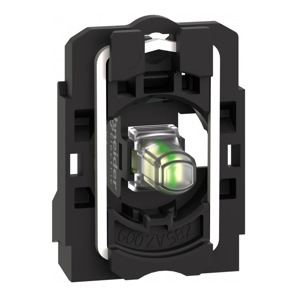 Bild von Schneider ZB5AVJ1 Lampenfassung mit LED-Modul, Zb5, weiß Integral LED, 12 V