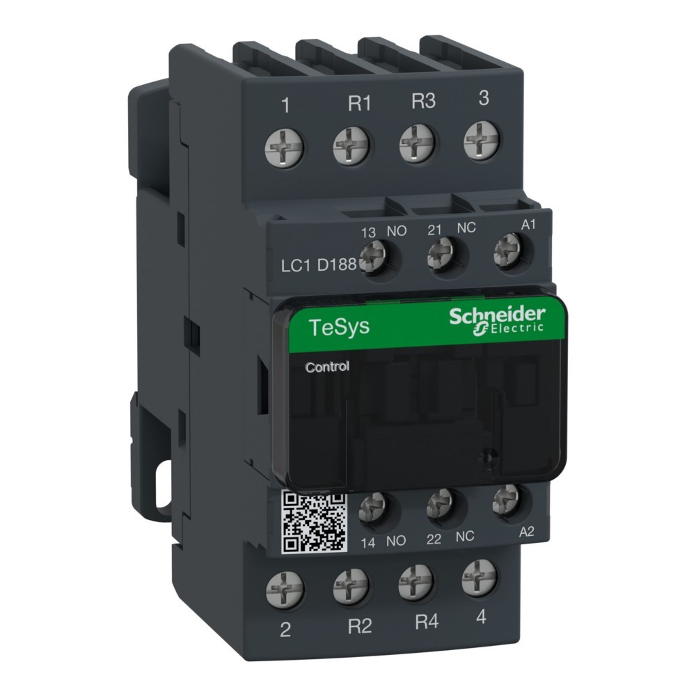 Bild von Schneider Electric Verteiler Schneider Electric Leistungsschütz LC1D 4p, +1S+1Ö, Spule 230 V AC L