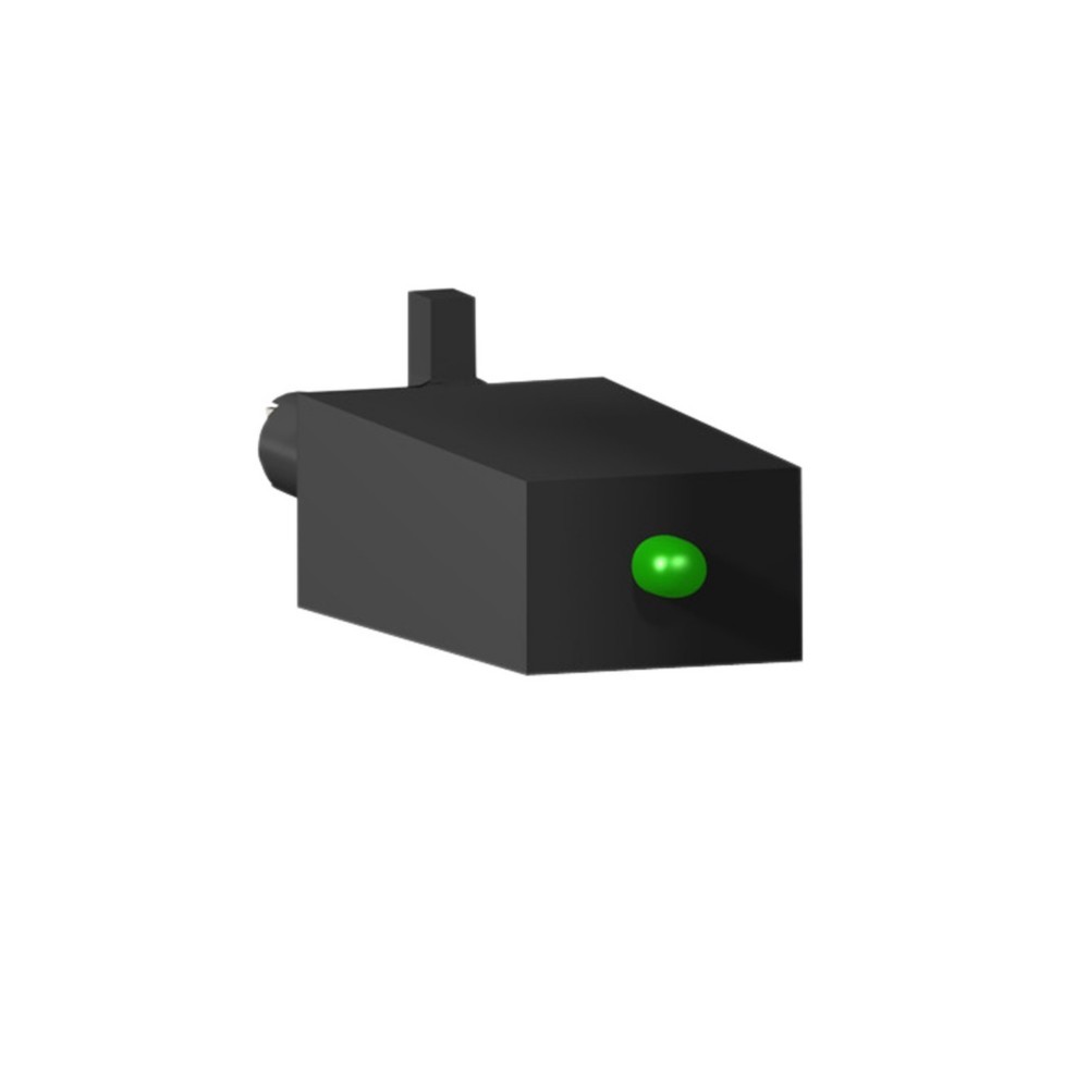 Bild von Schneider Electric Beschaltungsmodul RZM031RB Funktion Diode, Bemessungssteuerspeisespannung Us bei DC 6 ... 24V, Spannungsart zur Betätigung DC, Mit LED-Anzeige, Mit grüner LED für Funktionsanzeige (RZM031RB)