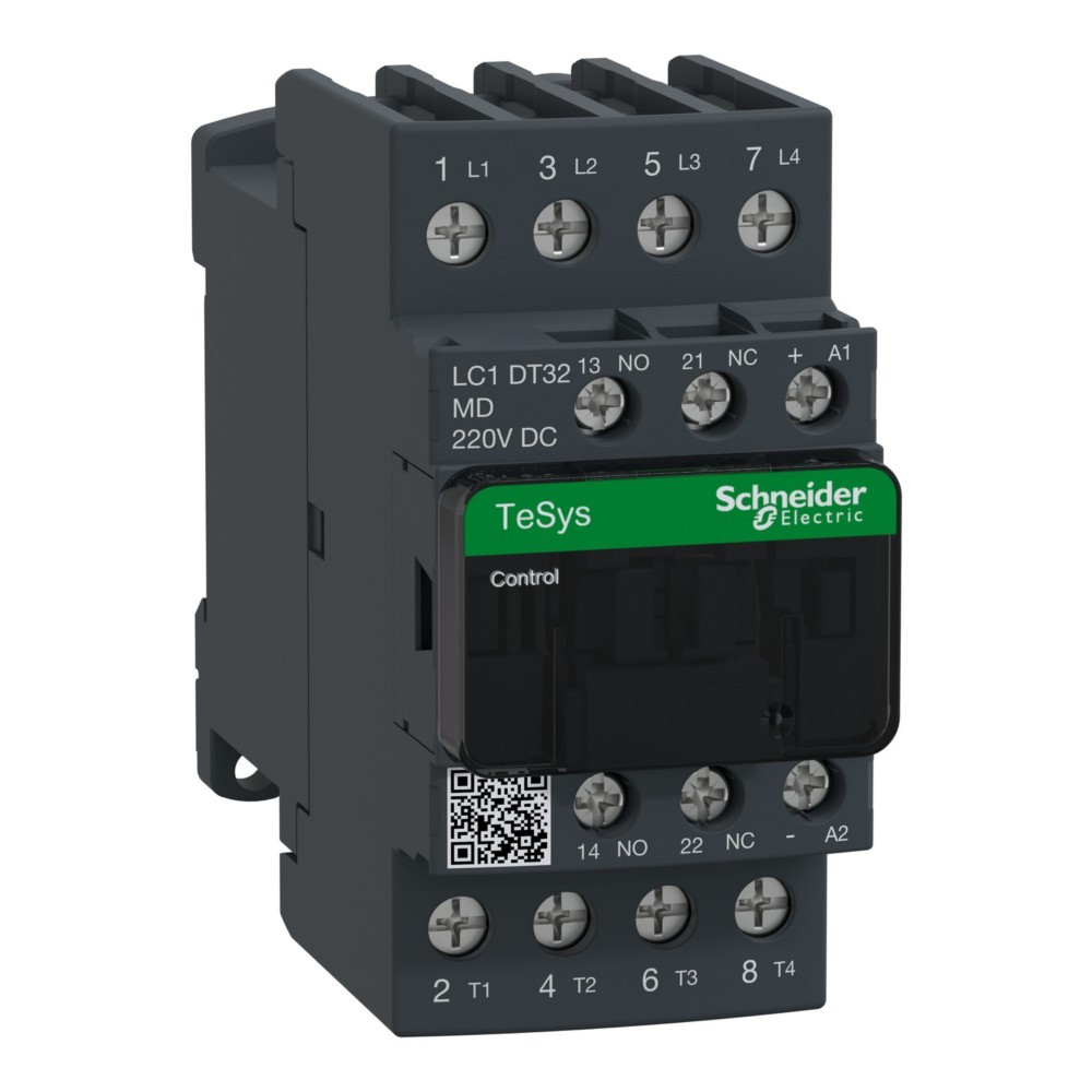 Bild von Schneider Electric Spuln-Schütz 4polig NO,32A,220VDC,AC1, Relais