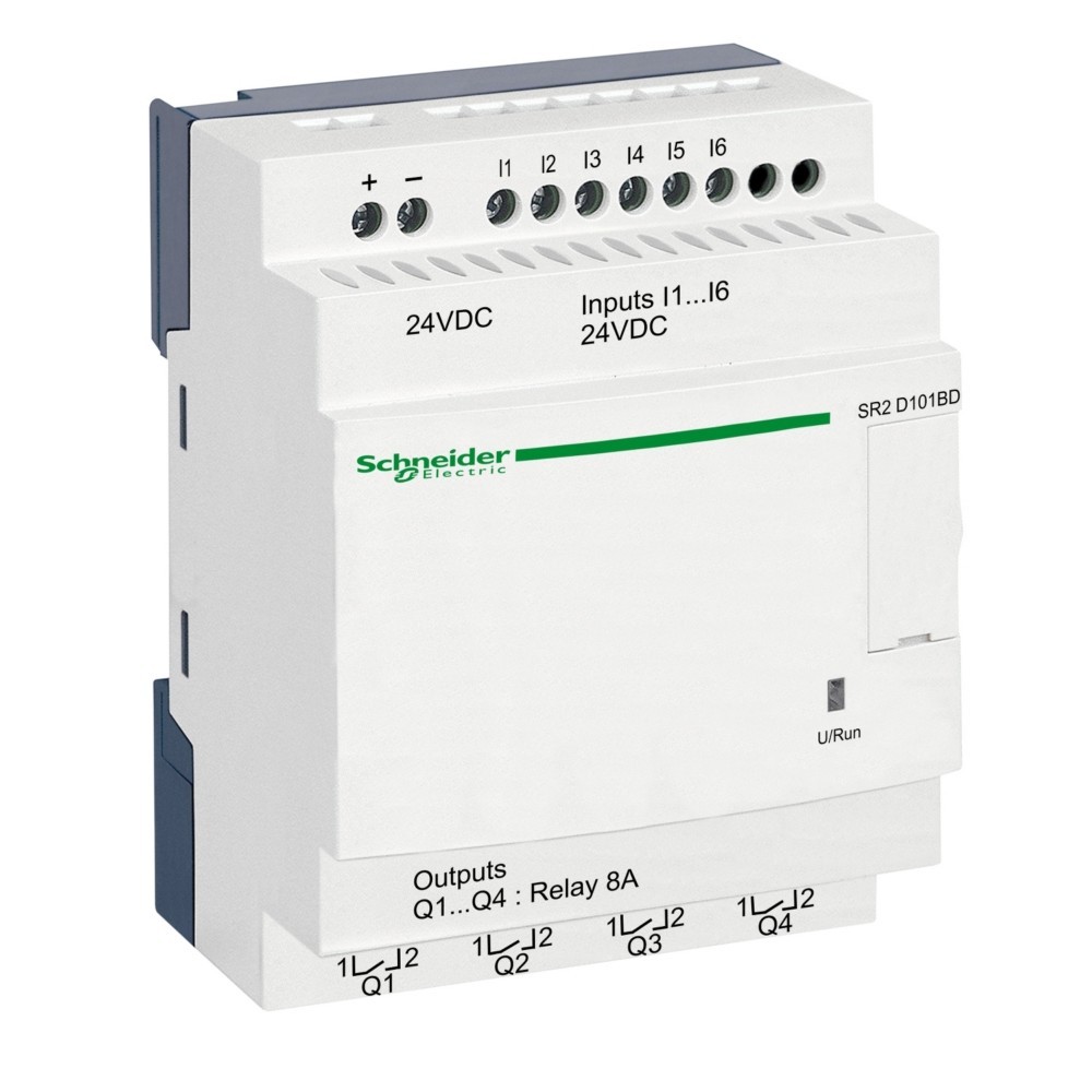 Bild von APC Schneider 1 Stück - Schneider Electric Zelio Logic 10 E/A 24VDC SR2-D101BD / 84591 (SR2D101BD)