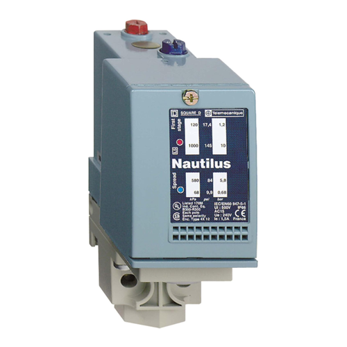 Bild von Schneider Electric Druckschalter XMLD010B1S11 – Vielseitiger Druckschalter für industrielle Anwendungen