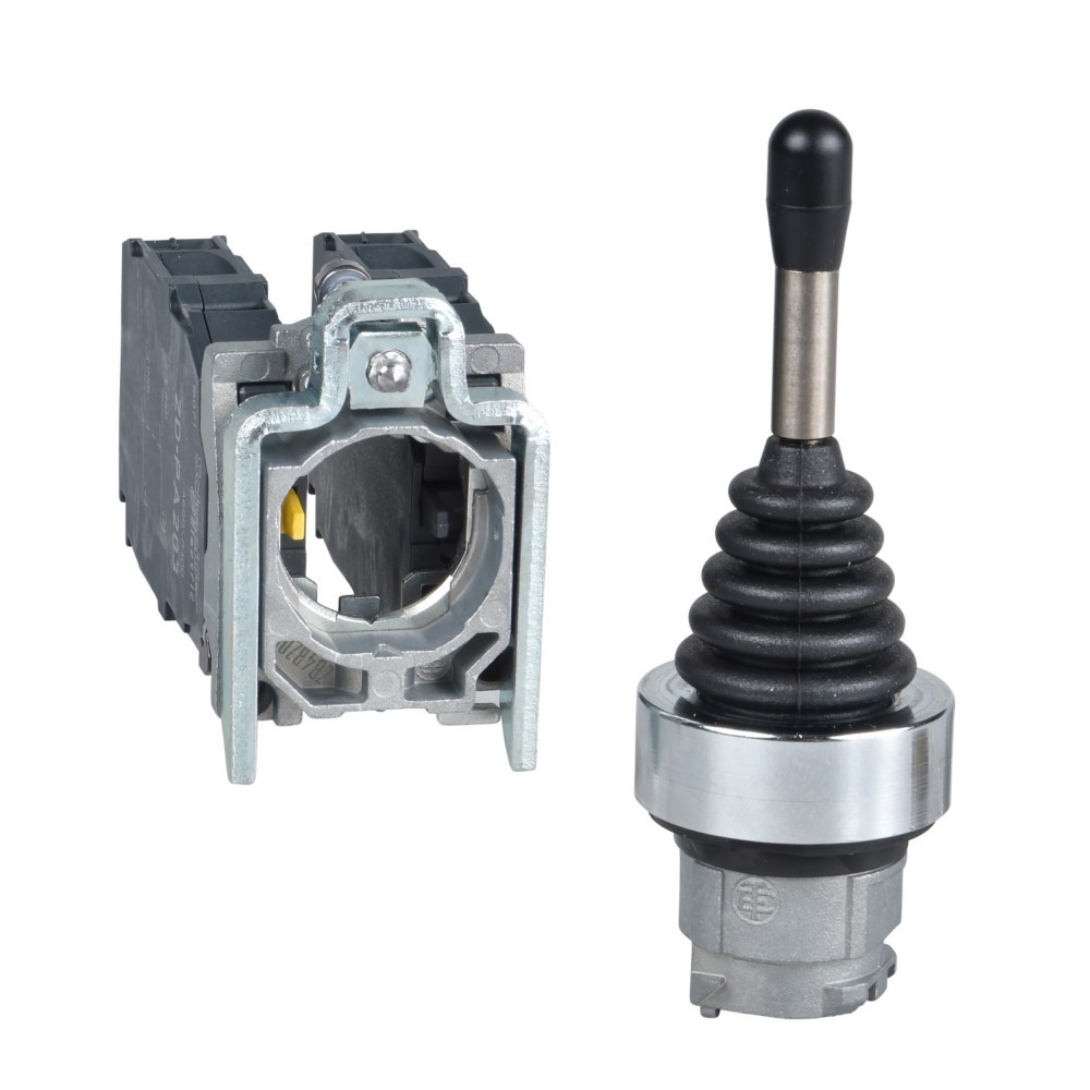 Bild von Schneider Electric Joysticksteuerung XD4PA14, Taster + Schalter, Schwarz