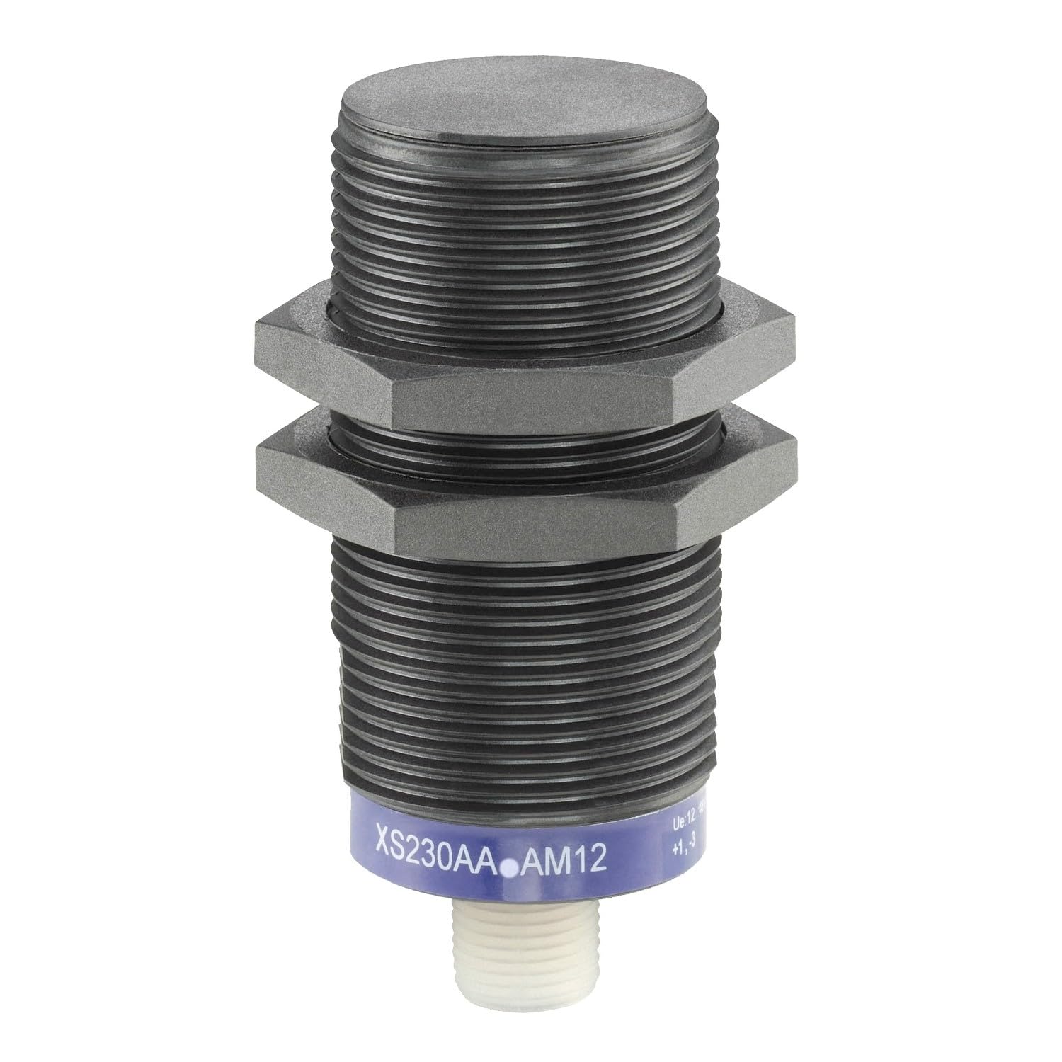 Bild von Schneider XS230AANAM12 XS2-Indu. Näher.SCH. M30, L70 mm, PPS, SN 22 mm, 12-48 V DC, M12