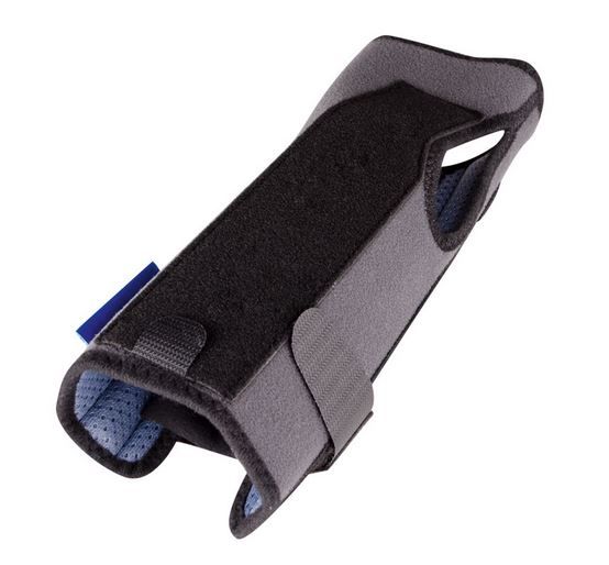 Bild von THUASNE Ligaflex Classic Handgelenkorthese schwarz mit anformbarer Aluminiumschiene u. Klett