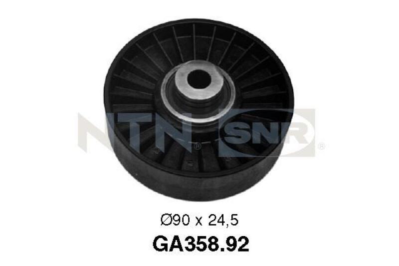 Bild von SNR Umlenk-/Führungsrolle, Keilrippenriemen  für ALFA ROMEO FIAT LANCIA 60812515 73501924 60610908 GA358.92