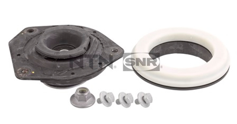 Bild von SNR KB655.34 Reparatursatz, Federbeinstützlager mit Gummilager, mit Schraubensatz MERCEDES-BENZ: Citan Panel Van, RENAULT: Kangoo II Express