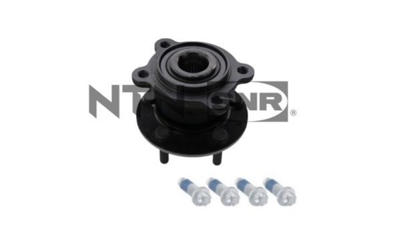 Bild von SNR R152.84 Radlagersatz Radlager, Radlager & Radlagersatz mit Gummilager, mit Radnabe 81 FORD: KUGA 2