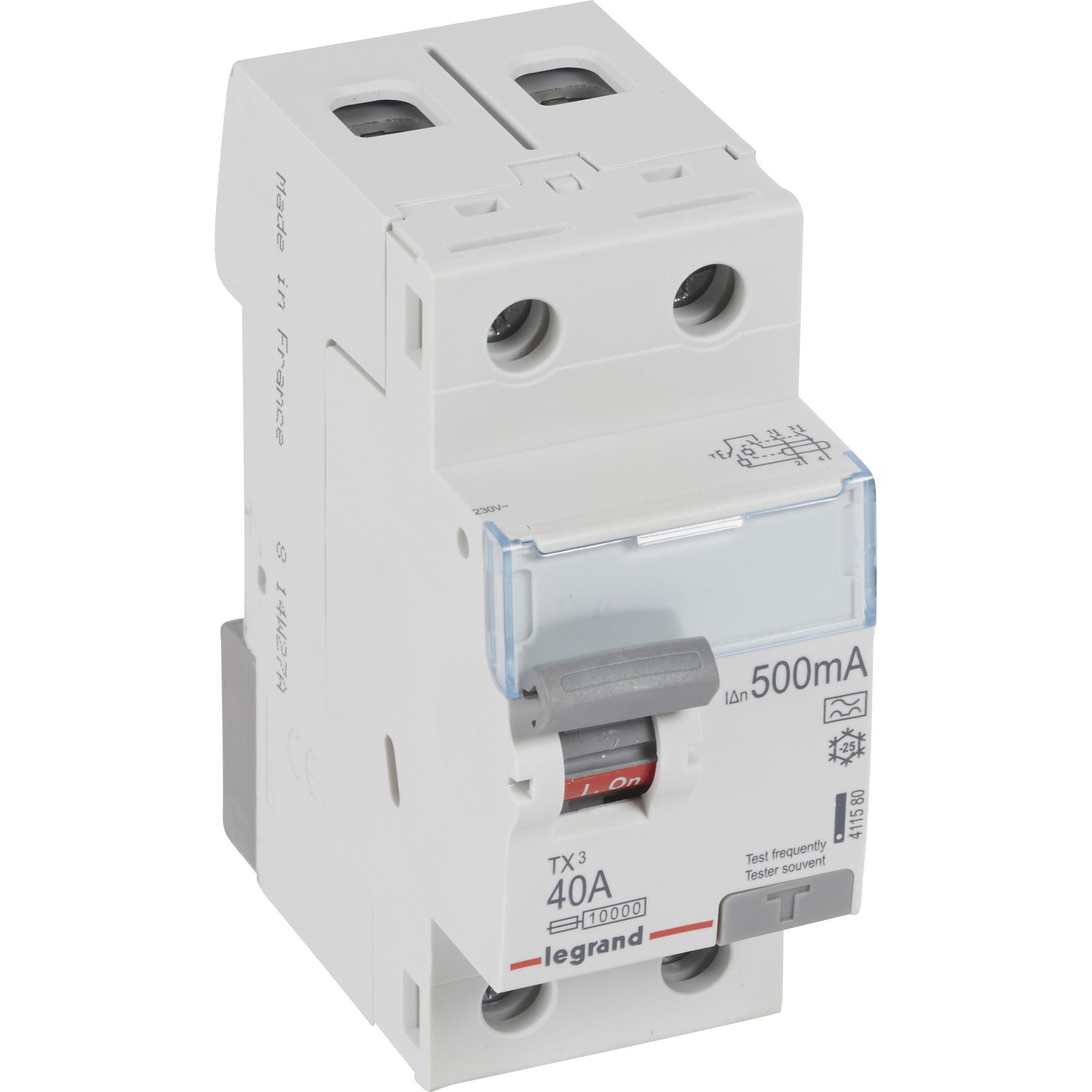 Bild von Legrand 411580 411580 FI-Schutzschalter A 40A 230V