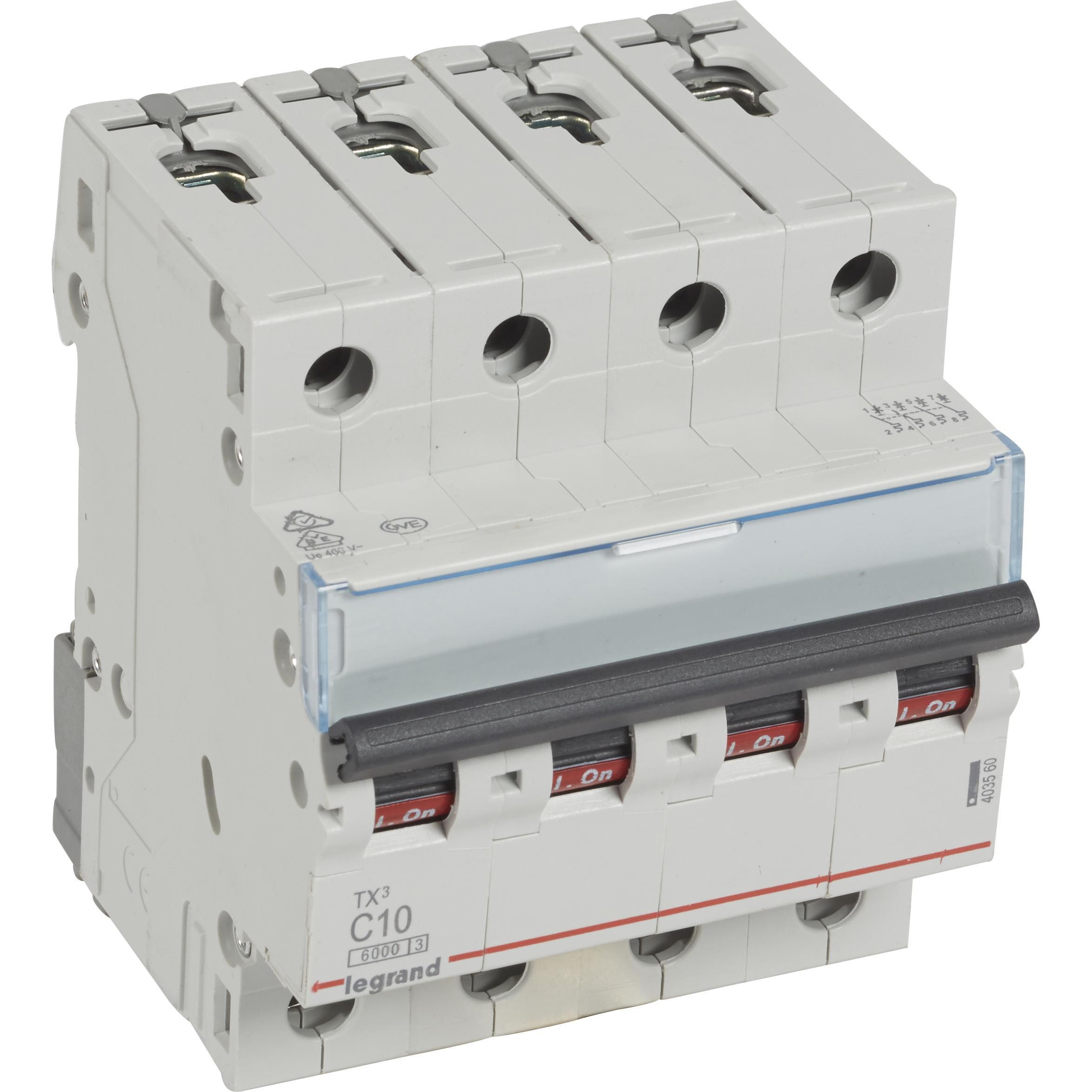 Bild von Legrand 403560 403560 Leitungsschutzschalter 10A 400 V/AC