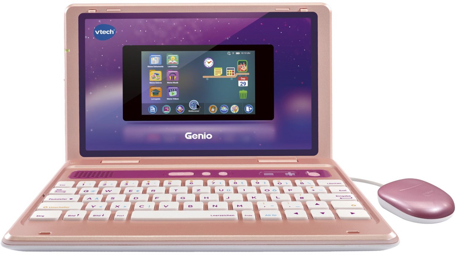 Bild von vtech® Genio Lernlaptop Lernspielzeug pink