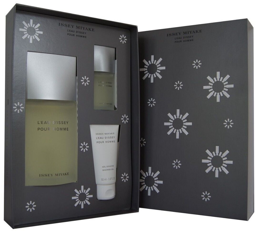 Bild von Issey Miyake L Eau D Issey Pour Homme Set 125 ml EDT & 50 ml SG & 15 ml EDT