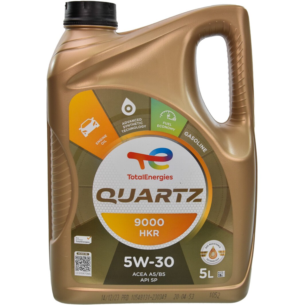 Bild von Total Energies QUARTZ 9000 HKR 5W30 5l Motoröl 5W-30  230349