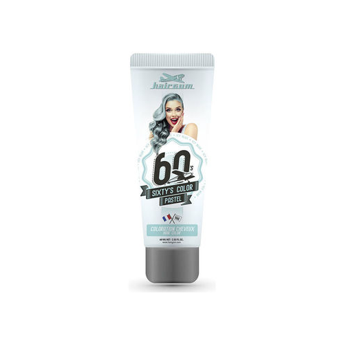 Bild von Demi-permanentes Färbemittel Hairgum Sixty's Color Icy Blue (60 ml)