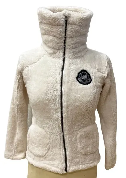 Bild von Fleecejacke, Mädchen Peak Mountain coral sherpaGasana