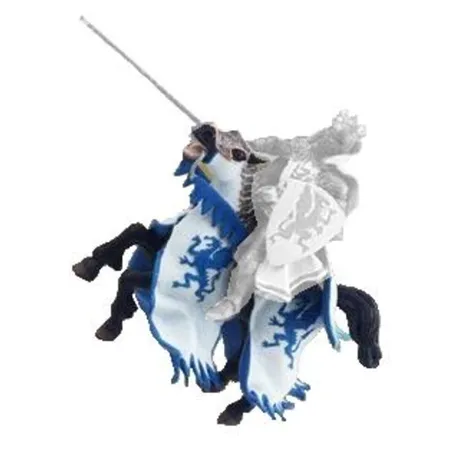 Bild von Papo -Handbemalt - Figuren -Mittelalter-Fantasy -Pferd des Drachenkönigs, blau-39389-Sammelbar-Für Kinder - Geeignet für Jungen und Mädchen - Ab 3 Jahren