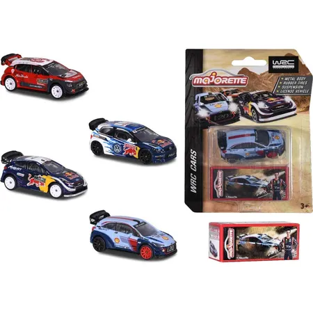 Bild von Majorette 212084012 WRC Cars, Race Cars, /Modelle, 1 Stück