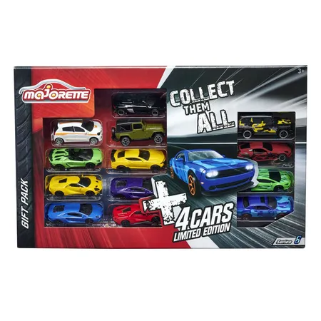 Bild von Majorette Miniatur Set aus 13 Fahrzeugen (9 + 4 Exklusive), Giftpack 9+4 Limited Edition 8, Die Cast Fahrzeuge